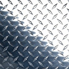 Лист нержавеющий рифленый г/к даймонд AISI 304H 2,5 мм