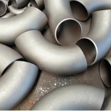 Отвод крутоизогнутый нержавеющий бесшовный приварной 12Х18Н12Т 60° DN 15 21,3х3,2 мм ГОСТ 17375-2001 тип 3D исп. 1